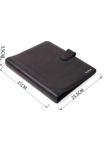 Деловой органайзер из зернистой натуральной кожи 20840_1 (2283 nero) Черный Tony Perotti (362046791)