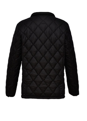 Черная демисезонная куртка kp-05 deep black Borenia