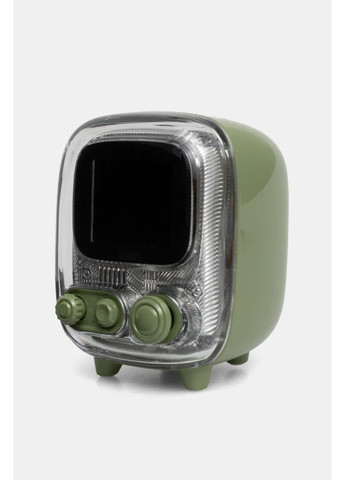 Портативна бездротова колонка Tiivoo-2 з Bluetooth, піксель-екраном, FM-радіо, будильником і Divoom (365720860)