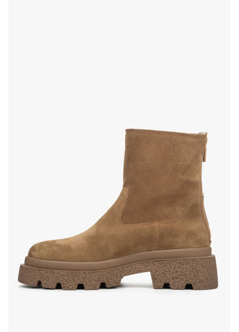 Зимние ботинки, цвет бежевый Estro