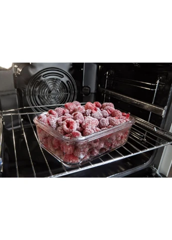 Плита електрична склокерамічна, 70л, 50x60см, дисплей, приготування з паром, програматор, нерж Gorenje (389200396)