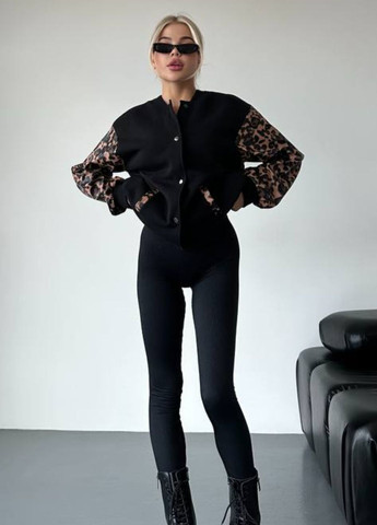 Бомбер у стилі оверсайз Allthings бейсбольний на кнопках (370079584)