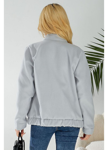 Бомбер жіночий штучний кашемір, 257R325 Ager на кнопках (365728324)