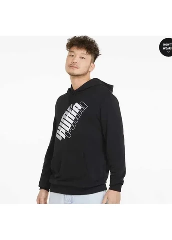Худи Essentials Big Logo. Оригинал. Хлопок 100%. Без флиса !!! Puma (401901019)
