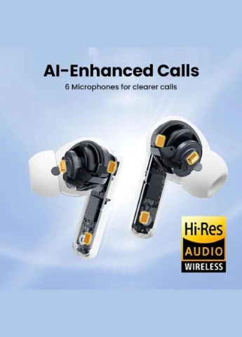 Бездротові навушники WS200 HiTune T6 Hybrid Active Noise-Cancelling Earbuds(UGR-15158) Ugreen (314779169)