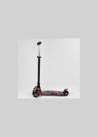 Самокат A 25780 /779-1544 MAXI " " пластмасовий, 4 колеса PU, світло, трубка керма алюмінієва Best Scooter (333340803)