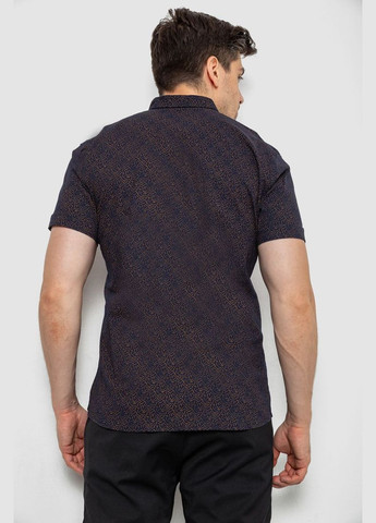 Сорочка чоловіча з принтом 214RK16072, колір Синій Ager (344505574)