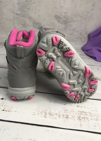 Серые повседневные зимние термбрюшки детские на девочку termo серый (137) BG