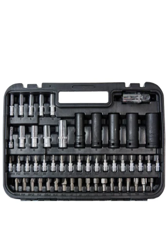 Набір головок торцевих 1/4″ та 1/2″ 111 предметів Master Impact + Superlock Vitals (385881201)