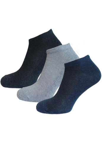 Комбіновані шкарпетки короткі в сітку 6 пар ms 600/6 р.40-44 XTeam однотонні (351581670)