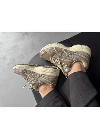 Кросівки жіночі та чоловічі Asics Gel-1130 Brown Beige | Асікс Гель-1130 коричневі No Brand коричневі демісезони (372795570)