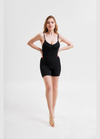 Утягивающие боди-шорты для коррекции фигуры комбидрес черный Nud (321172386)