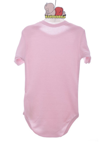 Боди с коротким рукавом для девочки интерлок розовый 86 см (42015) BABYKROHA (297200717)
