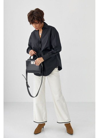 Черная рубашка Lurex