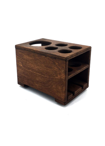 Органайзер настільний з дерева Брайянт капучино (КНЦ-007509) No Brand (328226297)