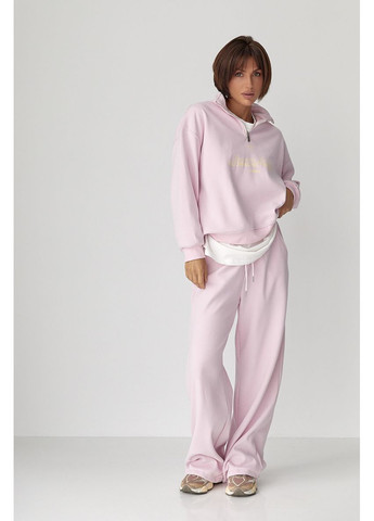 Теплый спортивный костюм с надписями Lurex Спортивный костюм (370381254)