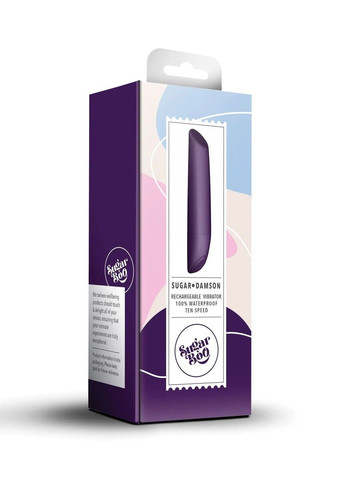 Виброшар Sugar Damson перезаряжаемый вибратор для стимуляции SugarBoo (298349168)