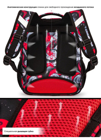 Рюкзак школьный для девочек /SkyName R3-281 Winner (331532374)