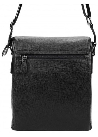 Сумка планшет через плечо мужская из натуральной кожи средняя Черный 37774 Borsa Leather (355245143)