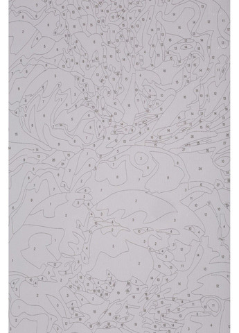 Набір для розпису по номерах "Квітковий настрій" 40*50 см, IDEA2-GX47323, ТМ "" 99IDEAS (369734368)