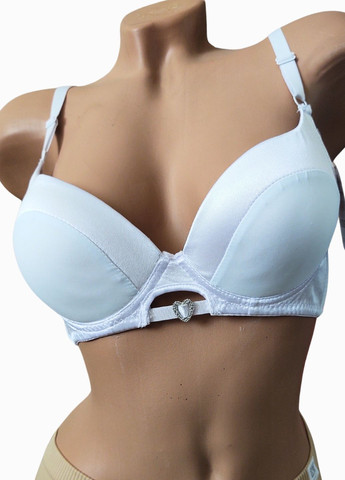 Білий жіночий бюстгальтер hamdurila push up 100b white (7066) FS