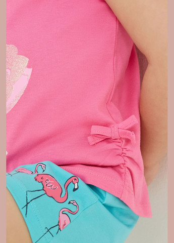 Розовая летняя комплект футболок (2шт.) C&A
