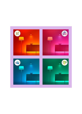 Hero Portable Table Lamp — портативная умная настольная лампа с RGB подсветкой, 620 люменов, 16 млн цветов WiZ (371330839)