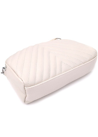 Модная сумка прошита треугольниками из натуральной кожи 22910 Vintage (350199067)