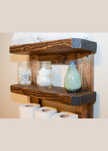 Тримач для туалетного паперу з дерева Індіум мокко (ДТБ-002110) No Brand (328091942)