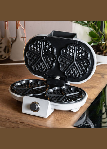 Вафельниця для товстих вафель KJ-510 1200 Вт з антипригарним покриттям на 10 вафель Sokany (303777013)