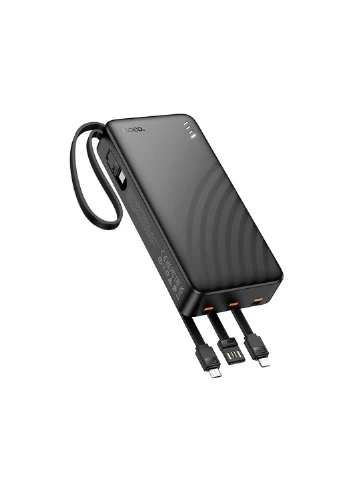 Внешний аккумулятор power bank с 4 кабелями (20000 мАч) Hoco J146A Night tide (389495648)