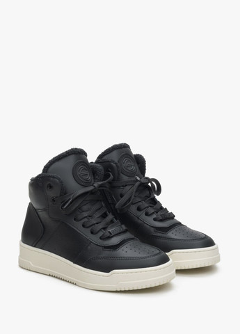 Черные осенние ботинки-спорт, цвет черный Estro