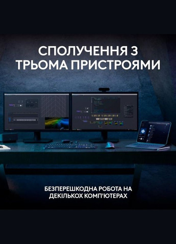 Клавиатура беспроводная MX Keys S Plus Palm Rest Graphite (920-011589) Logitech (320827220)