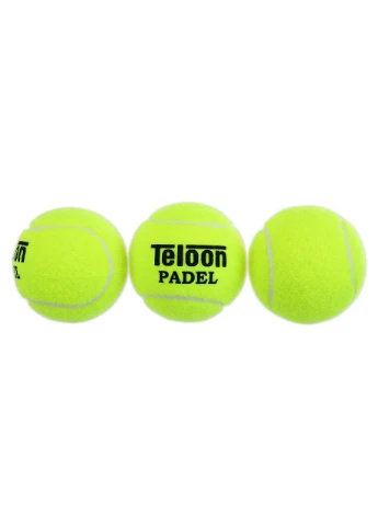 Набор мячей для падел-тенниса TELOON PADEL CLUB 3 шт. (WZPA818003-TRAIN) Zelart (331890549)