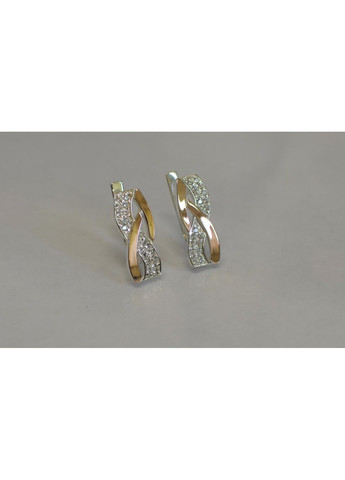 Срібні сережки з фіанітами Silver Style (367112436)