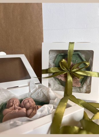 Набір соєвих свічок «Пара Монах» Hand Made (311481013)