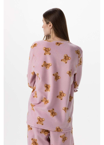 Розовая всесезон пижама женская Siyah Inci