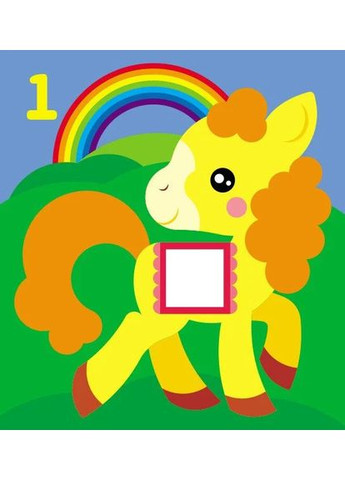 Мозаїка з наліпок. Квадратики. Для дітей від 3 років РАНОК (370060391)