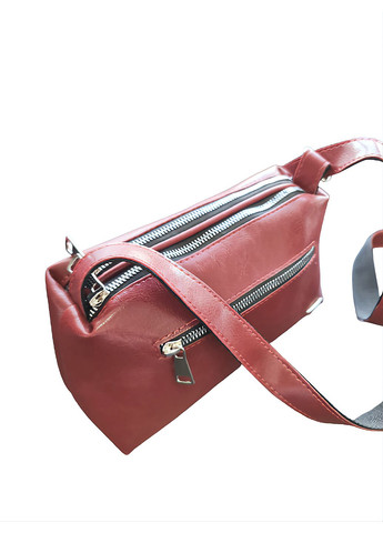 Маленькая женская сумка цвет Вишня. No Brand сумка жіноча (304767859)