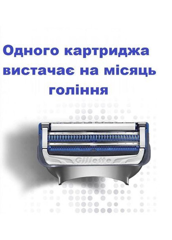 Змінні картриджі для гоління (леза касети) чоловічі 10 (6+4) шт Gillette Skinguard Sensitive (365824364)