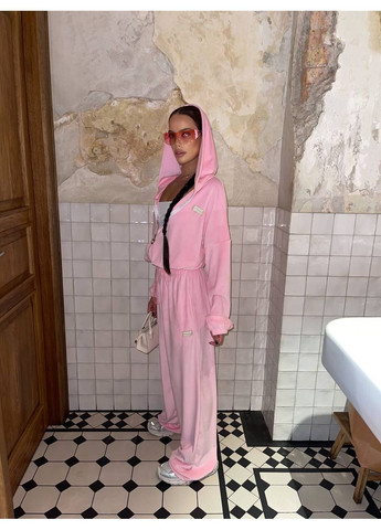 Жіночий велюровий костюм кофта+палаццо No Brand С824/825-1652/2 (363839565)