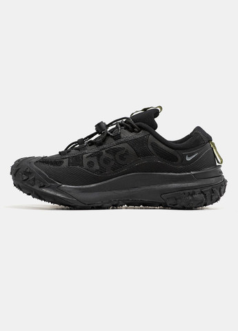 Чорні Осінні кросівки чоловічі nike acg mountain fly 2 low black gore-tex | найк ацг моунтеін чорні No Brand