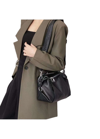 Женское кожаное черное кроссбоди RoyalBag NB2-8686A (299179409)