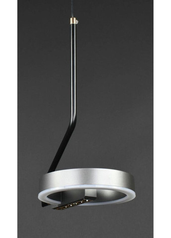 Люстра светодиодная подвесная LED светильник для квартиры на потолок лэд 27940 Черный 50-110х17х24 см. Sunnysky (324395984)