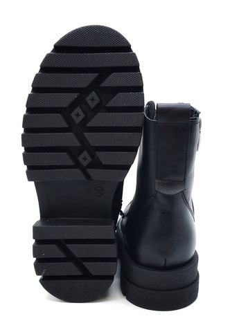 Жіночі черевики зимові чорні шкіряні FS-14-14 25,5 см (р) Foot Step (268213515)