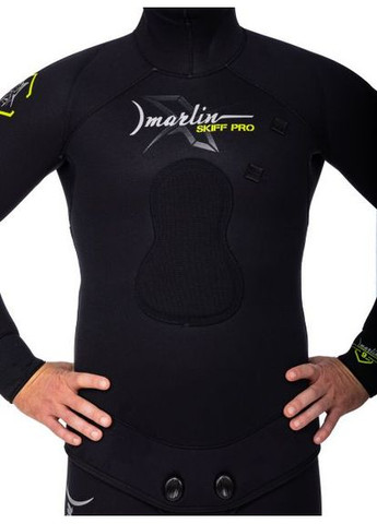 Гидрокостюм для подводной охоты 7мм 7 мм Marlin черный