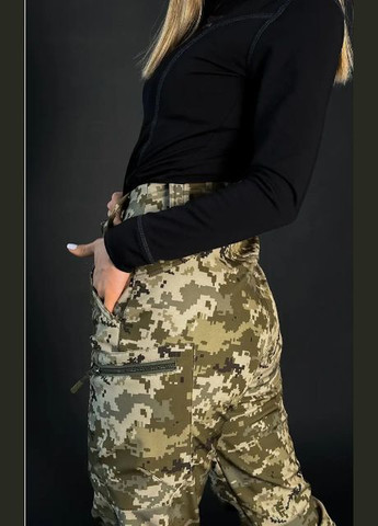Жіночі тактичні штани Softshell на флісі Melgo (305069570)