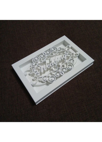 Деревянная коробочка для свадебных колец. No Brand (369162730)