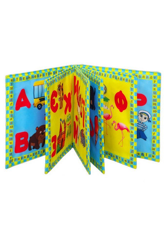 Мягкая книга шуршалка "Мягкая азбука" 823476 Книжковий хмарочос (364125578)