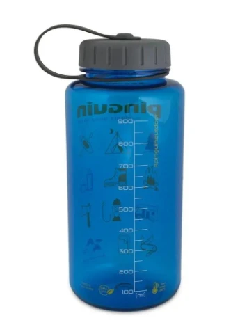 Фляга Tritan Fat Bottle 2020 BPA-free, 1,0 L, Blue Pinguin (361660100)